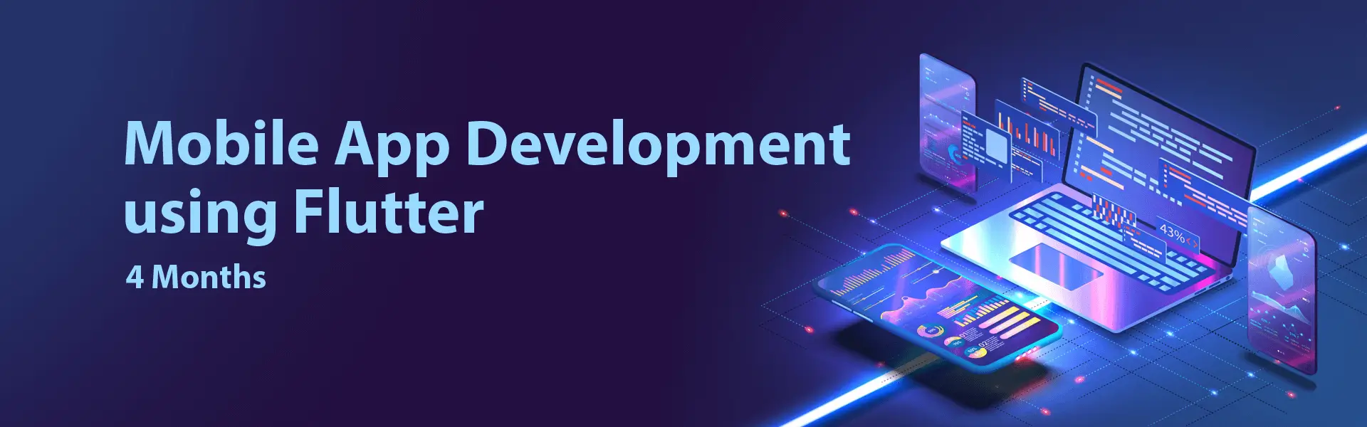 Mobile app development flutter